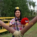 Спортивные состязания,квесты с использованием единственного в Самаре ГИГАНТСКОГО РЕКВИЗИТА-пятнашек,лыж,удочек и тд.